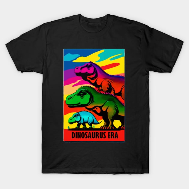 dinosaurus era T-Shirt by Neon-Arts